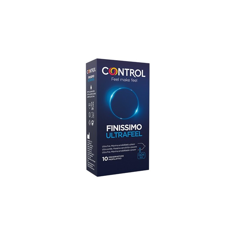 CONTROL PRESERVATIVOS FINISSIMO ULTRAFEEL 10 UDS