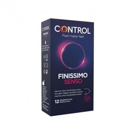 PRESERVATIVOS CONTROL FINISSIMO SENSO 12 UDS