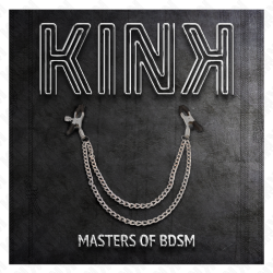 KINK - PINZAS PARA PEZONES CON DOBLE CADENA GRUESA PLATEADO 20-23 CM
