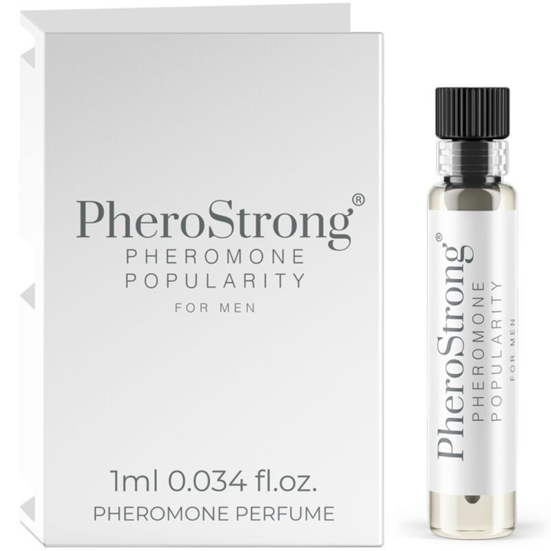 PHEROSTRONG - PERFUME CON FEROMONAS POPULARITY PARA HOMBRE 1 ML PHEROSTRONG - PERFUME CON FEROMONAS POPULARITY PARA HOMBRE 1 ML