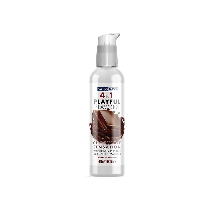 SWISS NAVY 4 IN 1 CHOCOLATE SENSATION - 118 ML