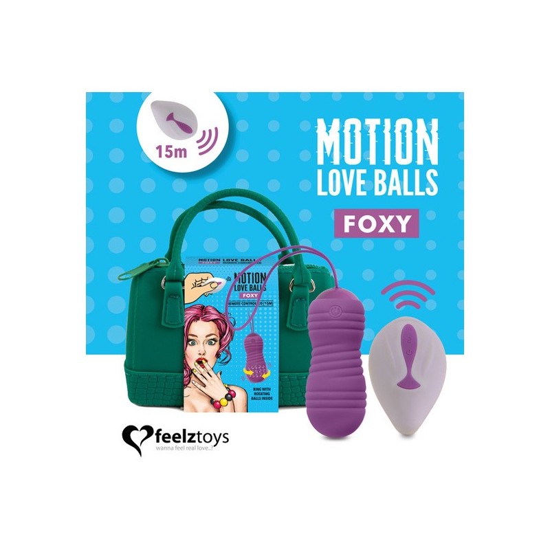 FEELZTOYS - MOTION LOVE BALLS FOXY