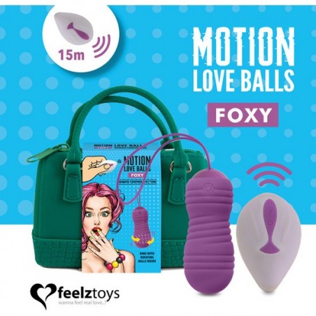 FEELZTOYS - MOTION LOVE BALLS FOXY