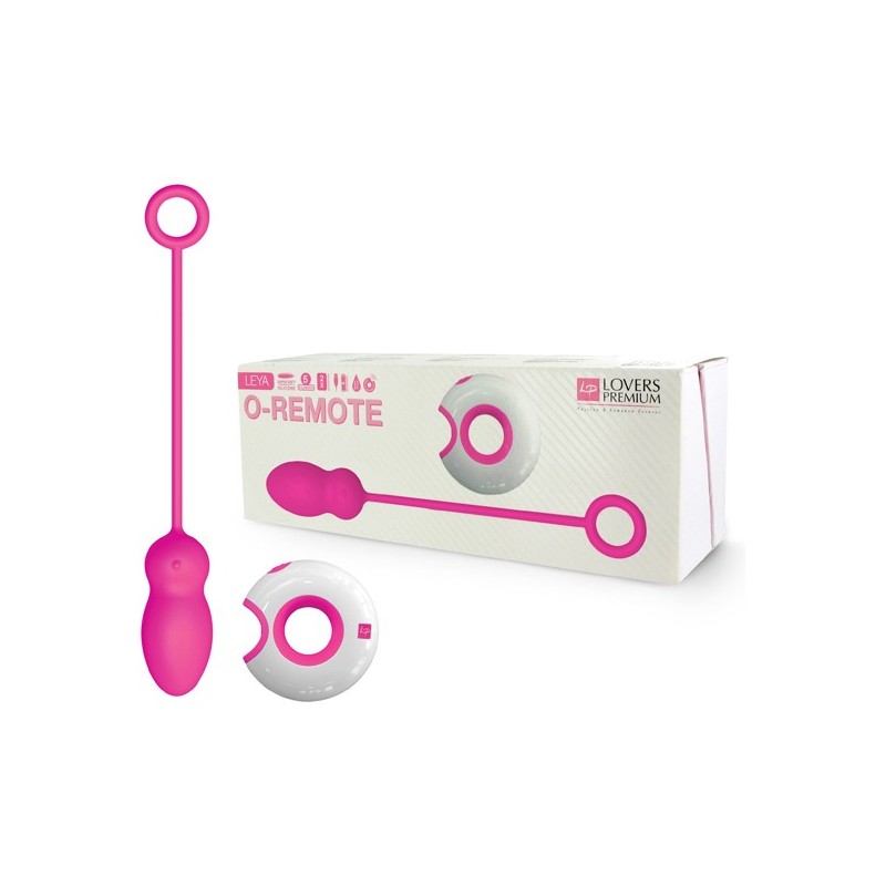 LOVERSPREMIUM - HUEVO CONTROL REMOTO LEYA - ROSA