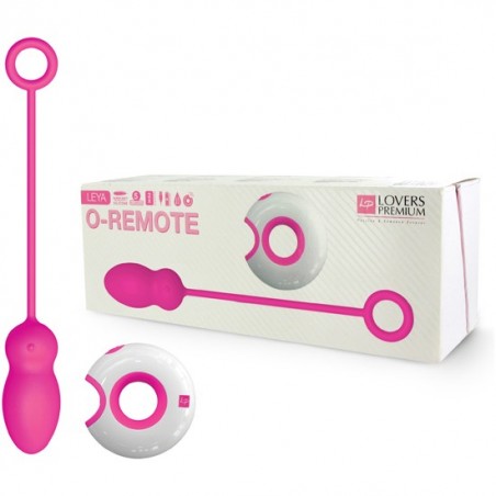 LOVERSPREMIUM - HUEVO CONTROL REMOTO LEYA - ROSA
