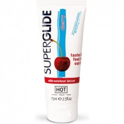 HOT SUPERGLIDE LUBRICANTE COMESTIBLE CEREZA