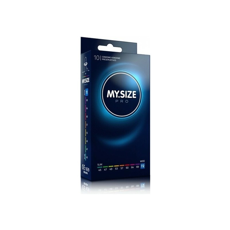MY SIZE PRO PRESERVATIVOS 72MM - 10UDS