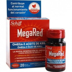 MEGARED OMEGA 3 ACEITE DE KRIL 20 CAPSULAS