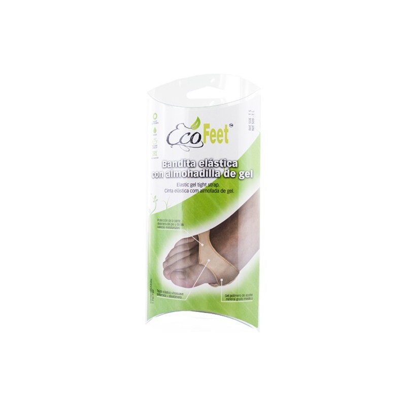 ECO FEET BANDITA ELASTICA CON ALMOHADILLA DE GEL
