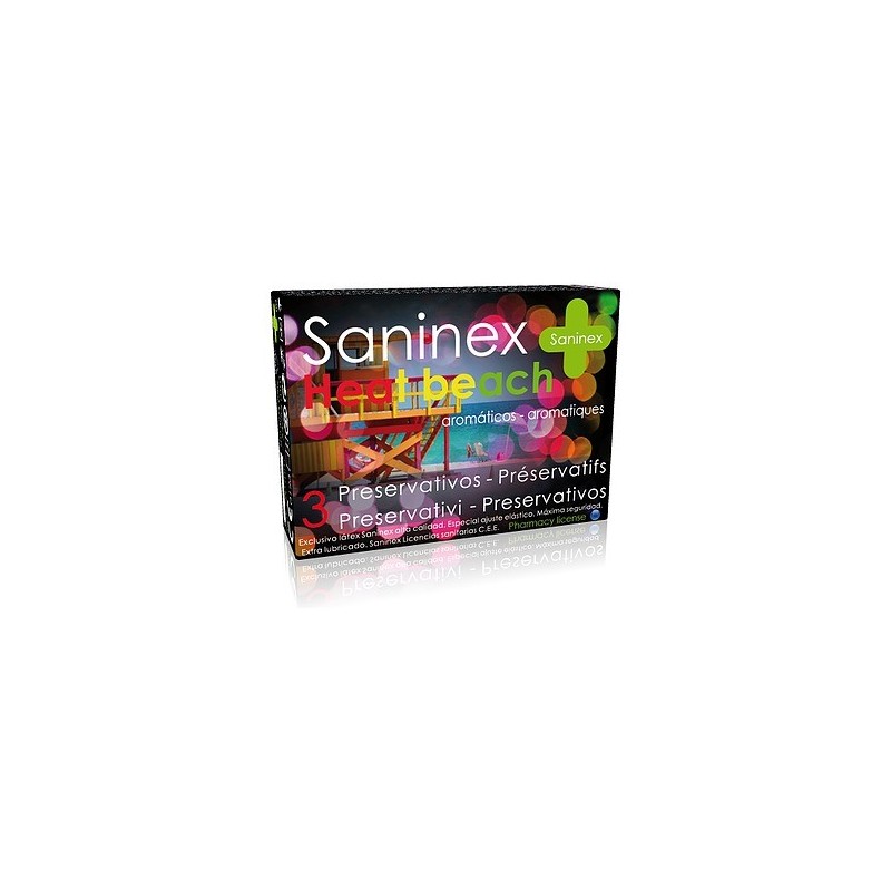 SANINEX PRESERVATIVOS HEAT BEACH 3UDS