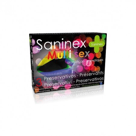 SANINEX PRESERVATIVOS MULTI SEX 3UDS