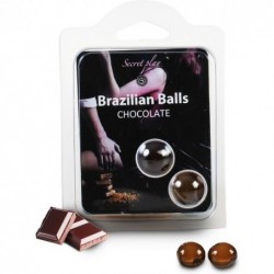 Plug Anal de Metal con Cola Marrón Talla S