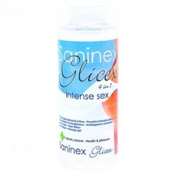 SANINEX EXTRA LUBRICANT GLICEX 4 IN 1 INTENSE SEX 100ML