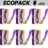ECOPACK 6 UDS - WOMANVIBE SUNNY VIBRADOR RECARGABLE SILICONA