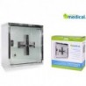 BOTIQUÍN PRIMEROS AUXILIOS INOX 30X30X12CM MEDICAL CENTER