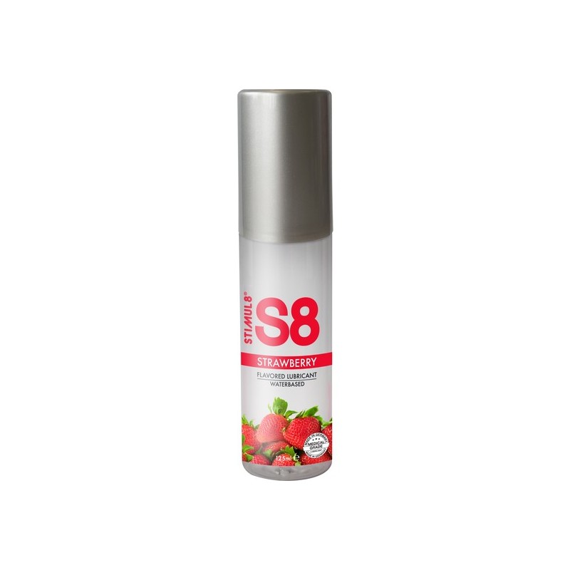 S8 LUBRICANTE SABORES 125ML - FRESA