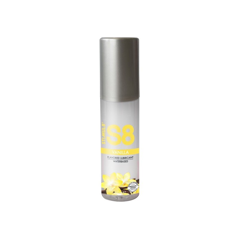 S8 LUBRICANTE SABORES 125ML - VAINILLA