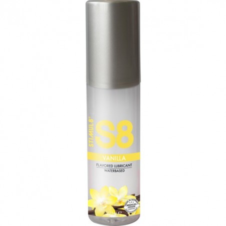 S8 LUBRICANTE SABORES 125ML - VAINILLA