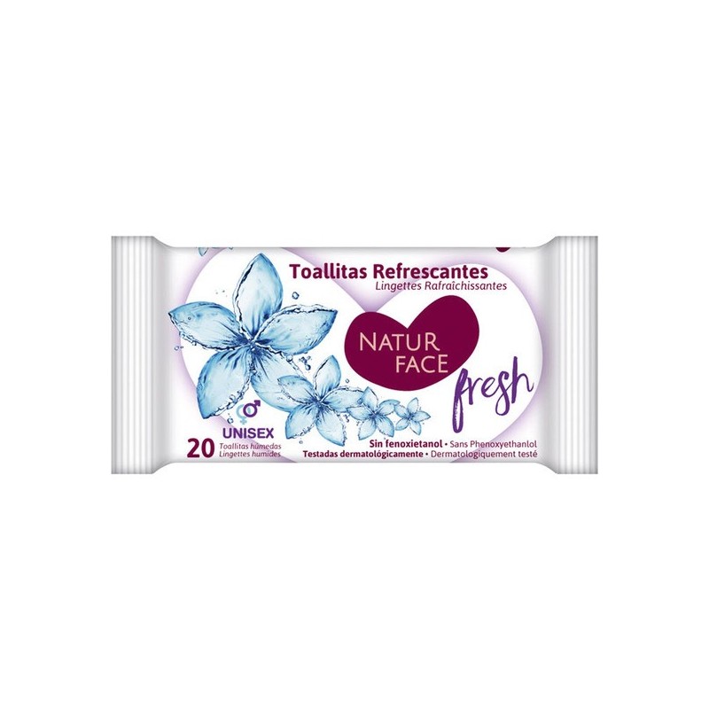 TOALLITAS REFRESCANTES POCKET 20 UDS