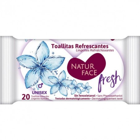 TOALLITAS REFRESCANTES POCKET 20 UDS