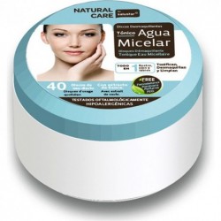 DISCOS DESMAQUILLANTES AGUA MICELAR 40 UDS