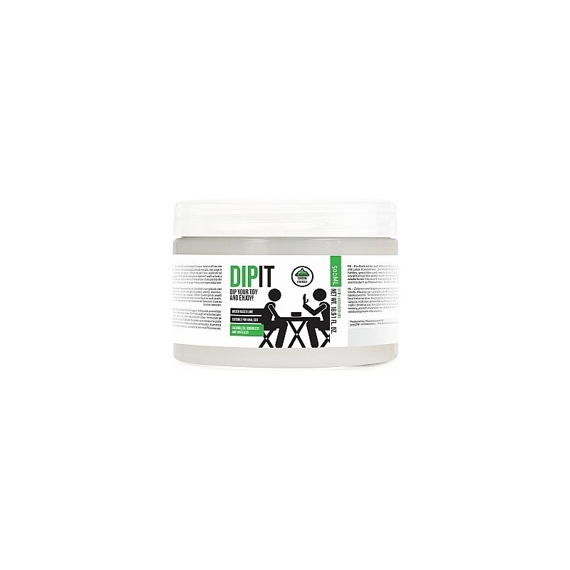 DIP IT - DIP YOUR TOY AND ENJOY - LUBRICANTE BASE AGUA 500ML