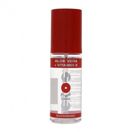 EROS LUBRICANTE DE SILICONA CON ALOE VERA Y VITAMINA E 100ML