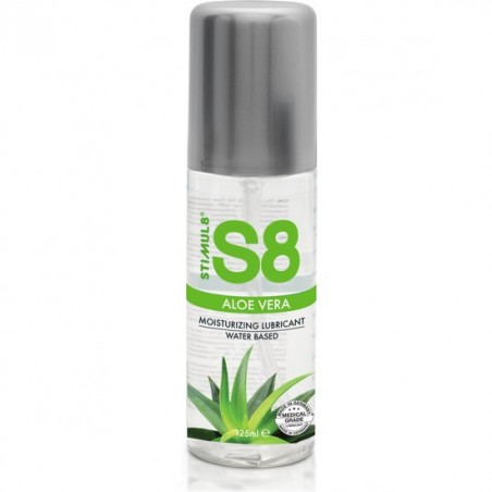 S8 LUBRICANTE BASE AGUA ALOE VERA 125ML
