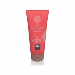 SHIATSU GEL ESTIMULANTE 2 EN 1 FRESA 200ML