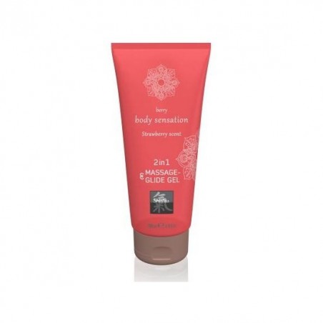 SHIATSU GEL ESTIMULANTE 2 EN 1 FRESA 200ML