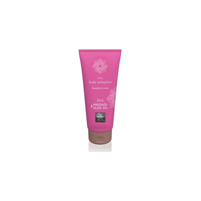 SHIATSU GEL ESTIMULANTE 2 EN 1 FRAMBUESA 200ML