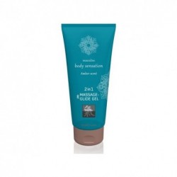 SHIATSU GEL ESTIMULANTE 2 EN 1 ÁMBAR 200ML