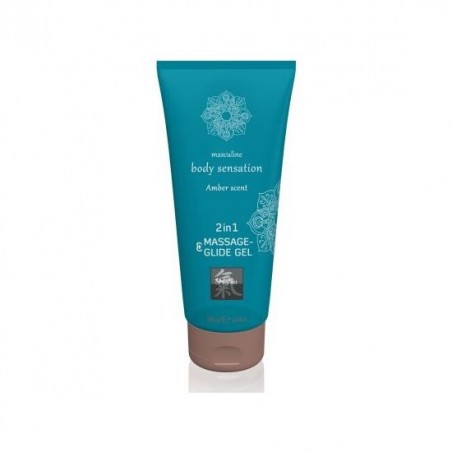 SHIATSU GEL ESTIMULANTE 2 EN 1 ÁMBAR 200ML