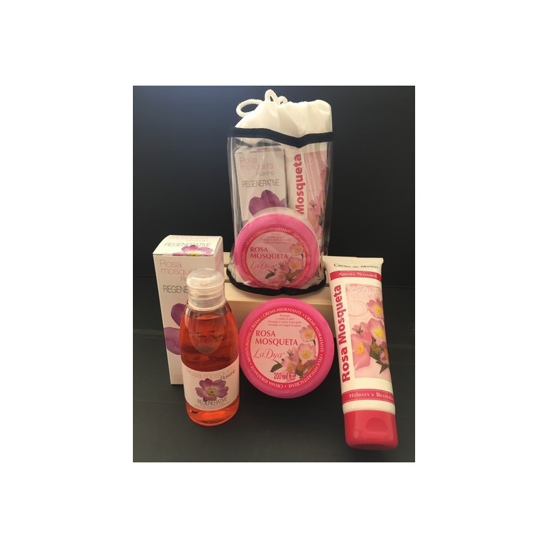 SET COSMÉTICA ROSA MOSQUETA