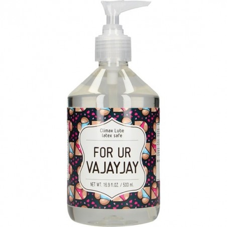 CLIMAX LUBRICANTE - FOR UR VAJAYJAY - 500 ML