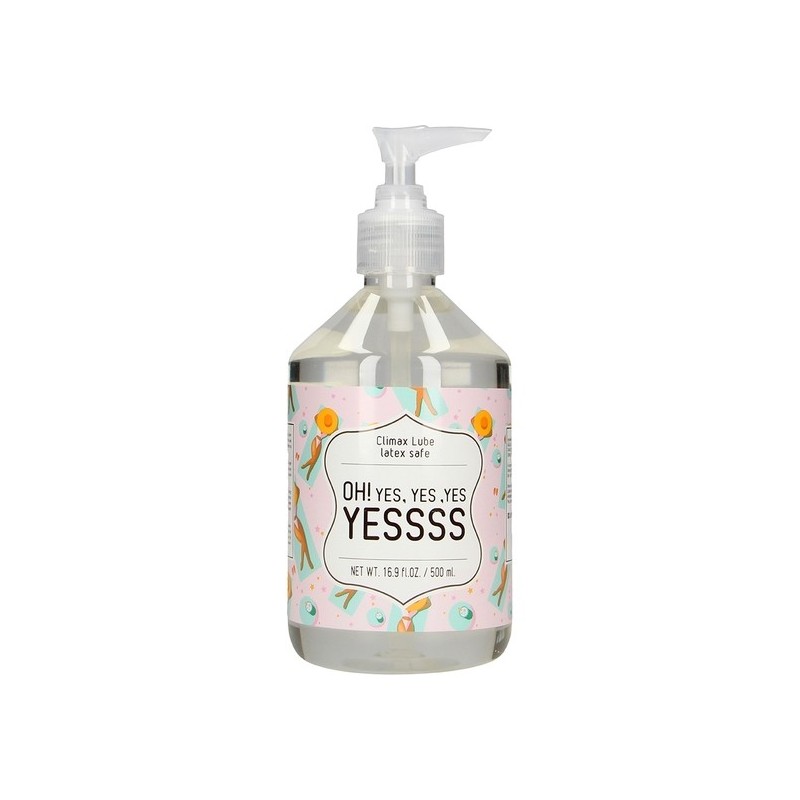 CLIMAX LUBRICANTE - OH! YES, YES ,YES YESSSS - 500 ML