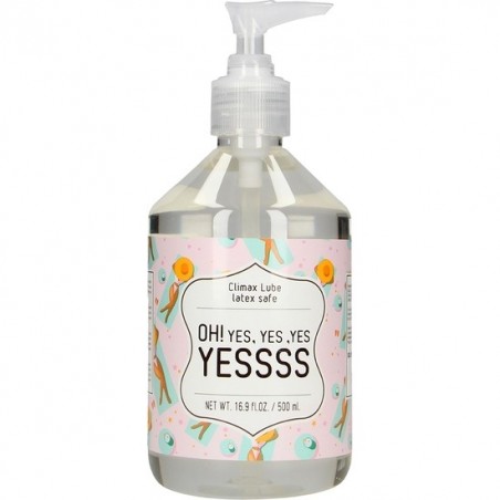 CLIMAX LUBRICANTE - OH! YES, YES ,YES YESSSS - 500 ML