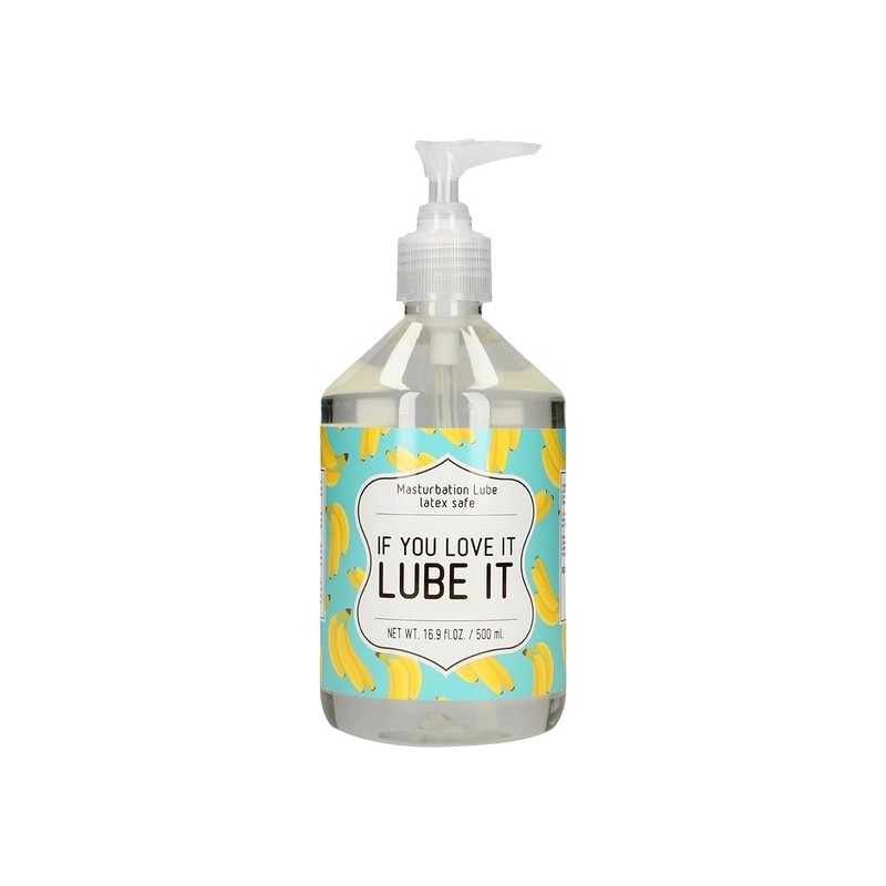 MASTURBATION LUBE - IF YOU LOVE IT LUBE IT - LUBRICANTE 500 ML