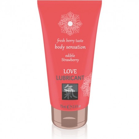 LOVE LUBRICANTE COMESTIBLE FRESA 75ML