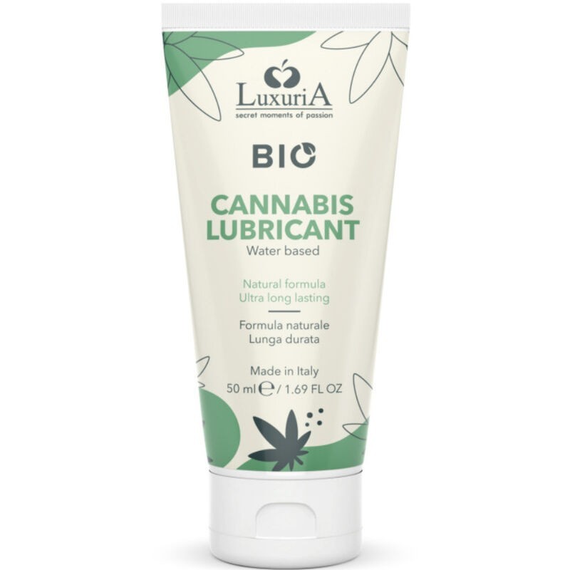 INTIMATELINE - LUXURIA BIO LUBRICANTE CANNABIS BASE AGUA 50 ML INTIMATELINE - LUXURIA BIO LUBRICANTE CANNABIS BASE AGUA 50 ML
