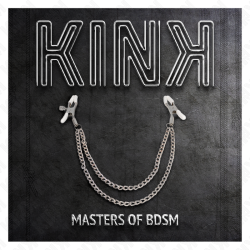 KINK - PINZAS PARA PEZONES CON DOBLE CADENA FINA PLATEADO 20-23 CM