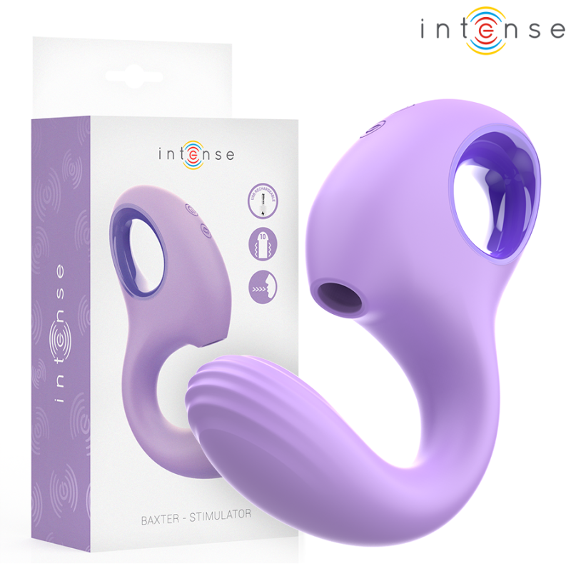 INTENSE - BAXTER VIBRADOR and ESTIMULADOR VIOLETA