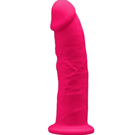 SILEXD - MODELO 2 PENE REALÍSTICO SILICONA PREMIUM SILEXPAN FUCSIA 15 CM