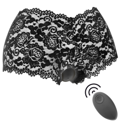 BLACKandSILVER - ZARA ESTIMULADOR CONTROL REMOTO CON PANTY GRATIS