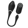 BLACKandSILVER - JENELL HUEVO VIBRADOR RECARGABLE