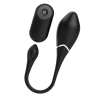 BLACKandSILVER - JENELL HUEVO VIBRADOR RECARGABLE