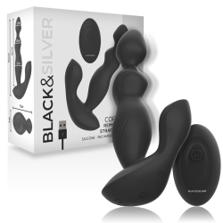 BLACKandSILVER - CORA PLUG PROSTÁTICO SILICONA CONTROL REMOTO