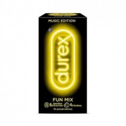 DUREX MUSIC EDITION FUN MIX 10UDS