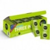 Set 3 Anillos para el Pene Beaded Flexibles Transparente