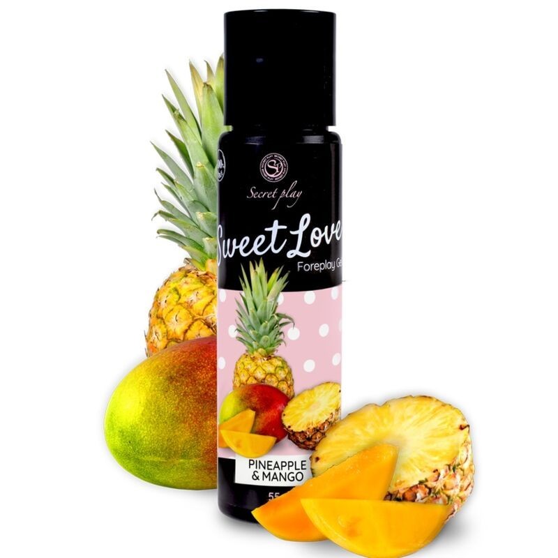 SECRETPLAY - MANGO and PINEAPPLE GEL SWEET LOVE 60 ML
